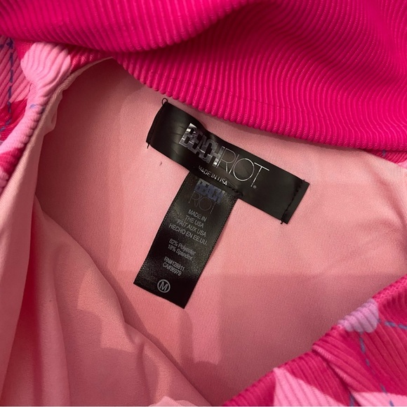 New! Beach Riot Carlie One Piece Cross My Heart one piece swimsuit 24259 - Picture 10 of 12